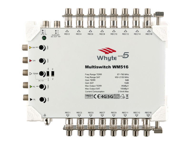 Whyte Series 5 WM516 5 Wire 16-Way Multiswitch