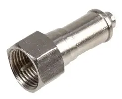 Blake DC Blocked F Male Terminating Connector 75 Ohm (Single)
